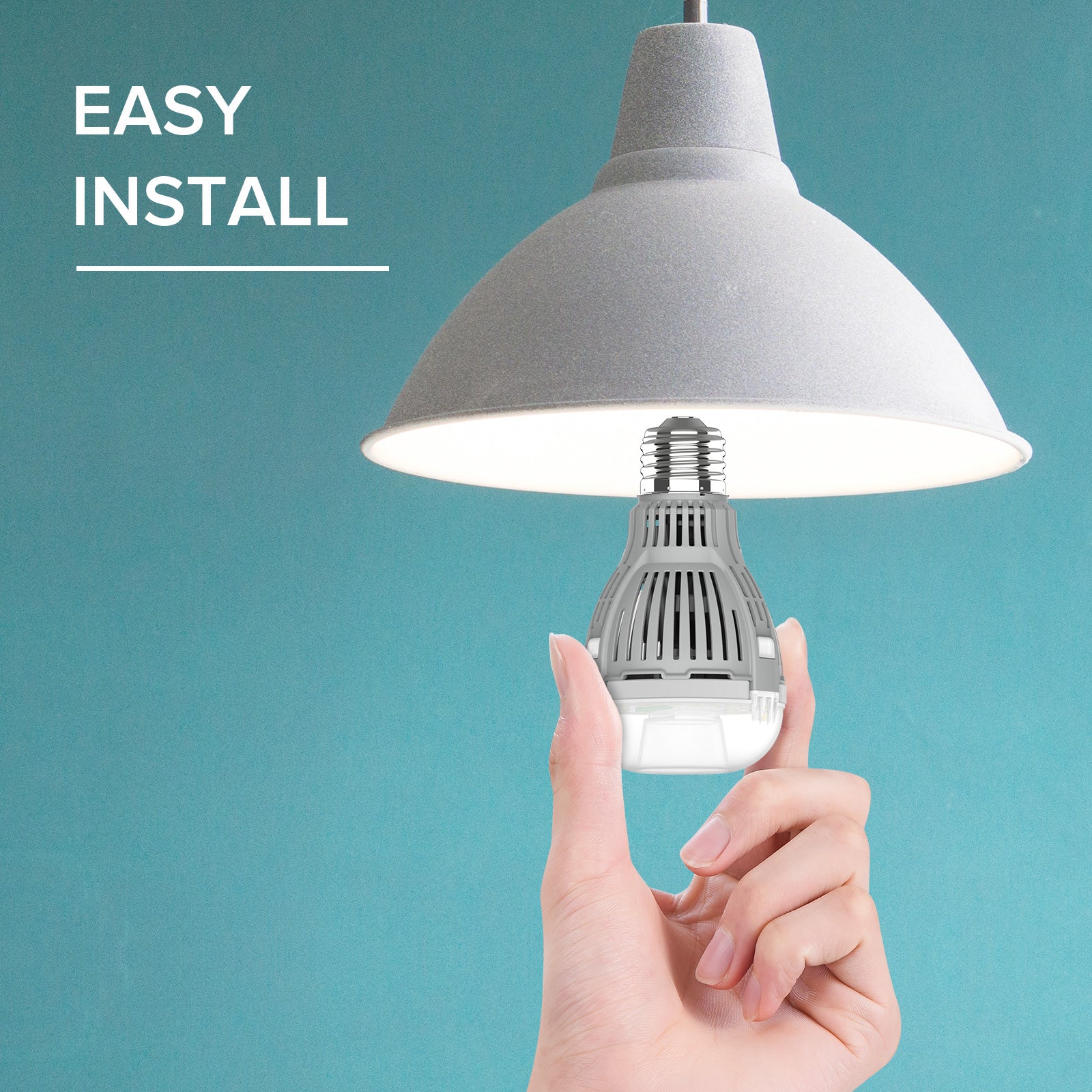 SG A19 12W led light bulb is very to install