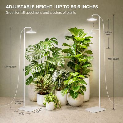 SANSI 100W Tall Standing Grow Light With Remote Control (US/CA ONLY)