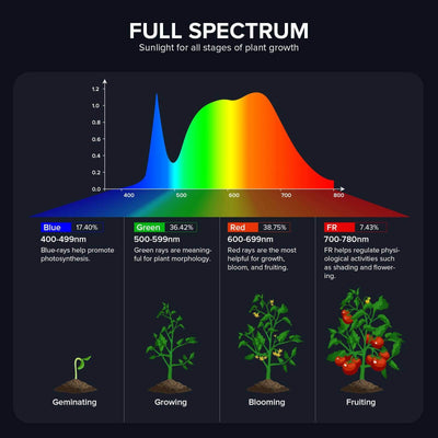 light spectrum for growing plants indoors Dimmable 70W Panel LED Grow Light (EU ONLY) EU 220V / 2 pack