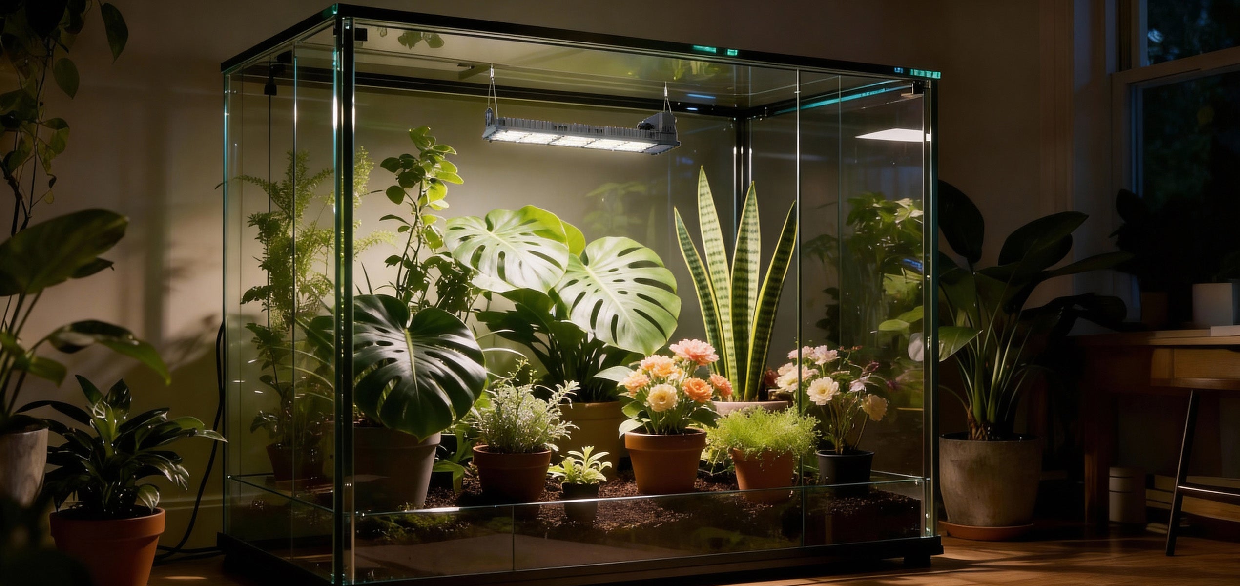 SANSI 200W Panel LED Grow Light | Remote Control – SANSI Lighting