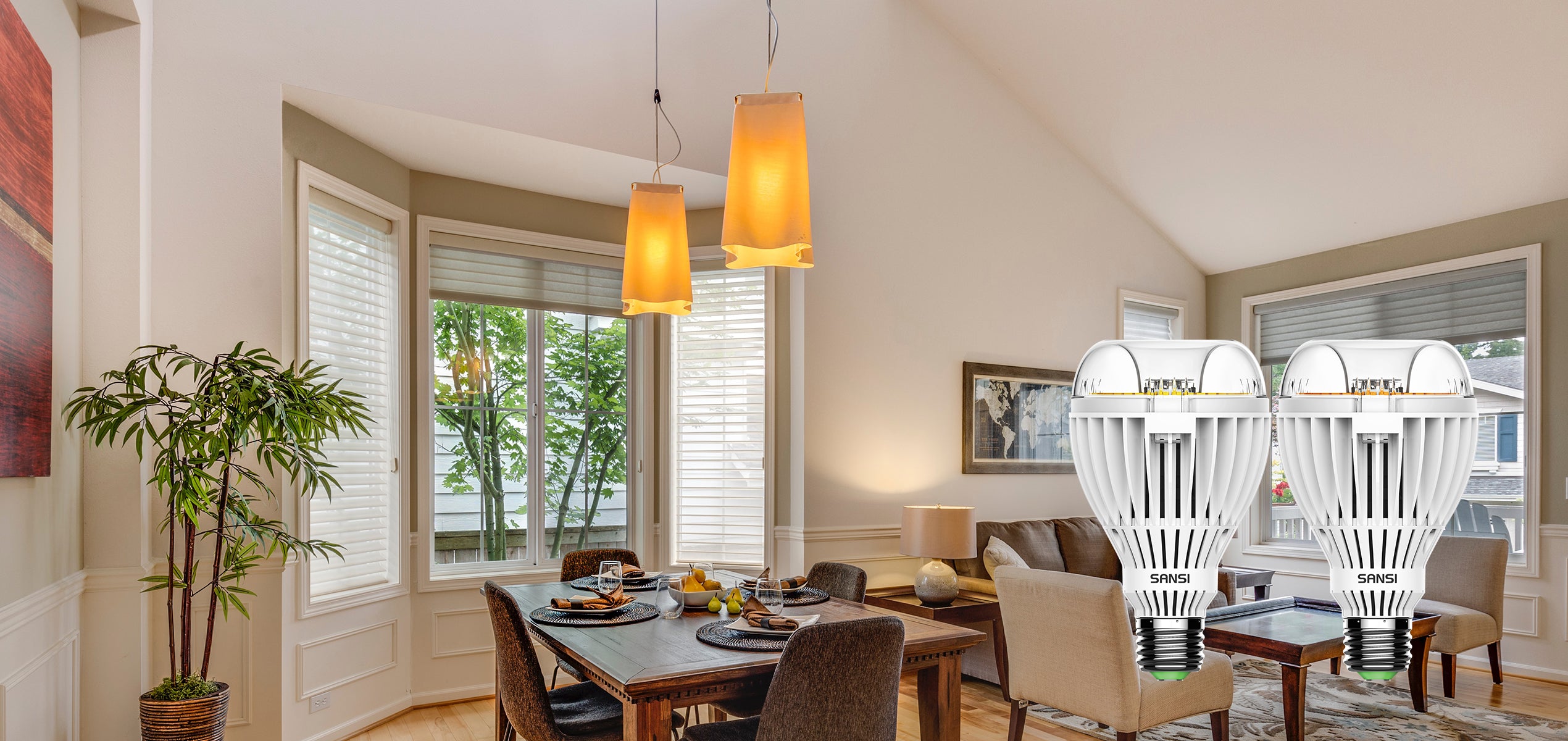 A21 36W LED 3000K/5000K Light Bulb (US/CA ONLY) – SANSI Lighting