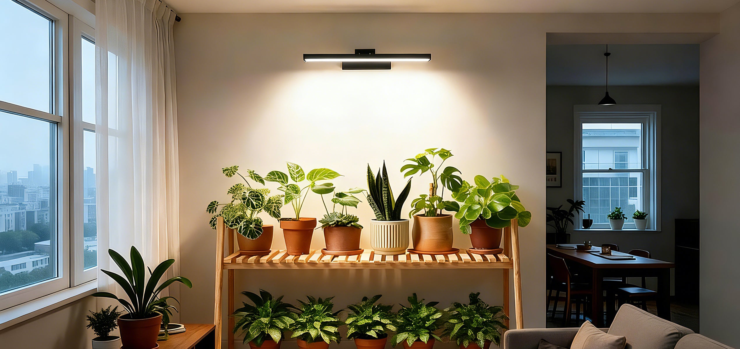 SANSI 35W Wall Mounted LED Grow Light – SANSI Lighting