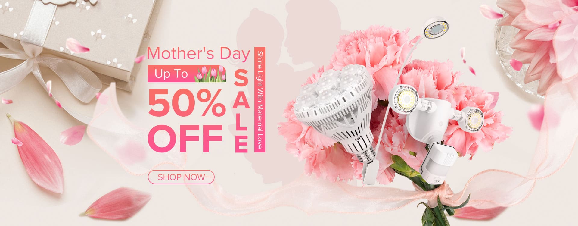 Mother's Day Sale,Up to 50% off!