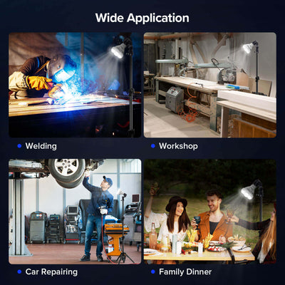 suitable for welding, workshop, car repairing, family dinner