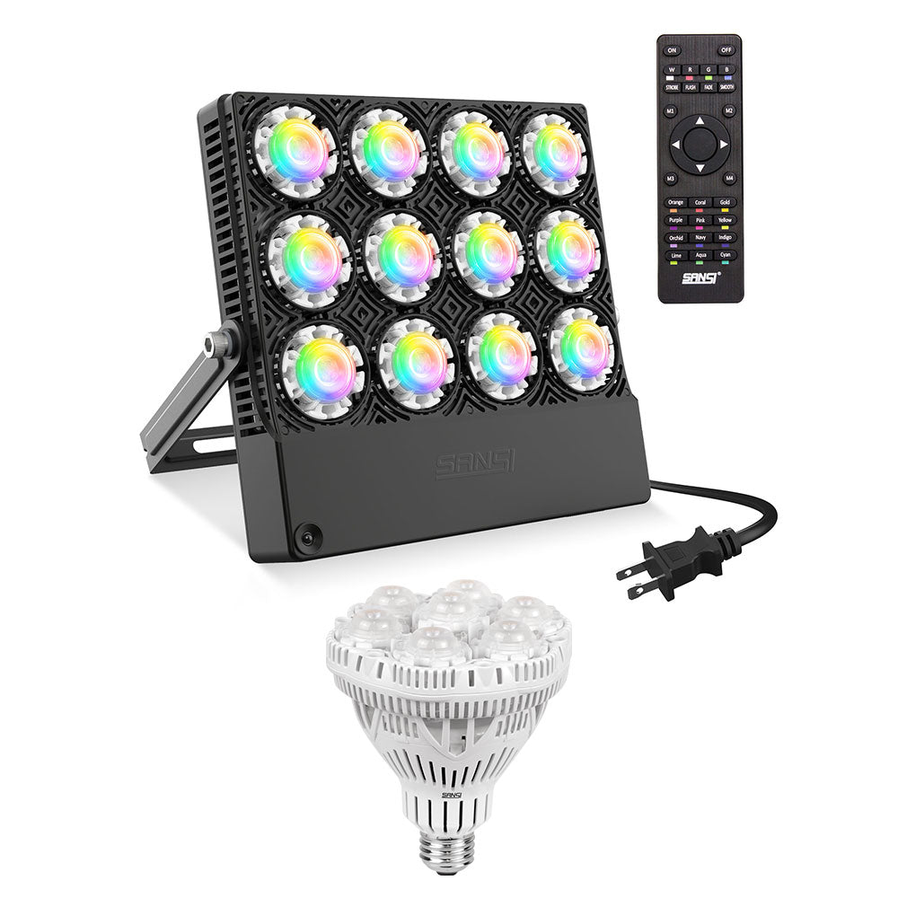 US 70W RGB+Grow Light Bundle