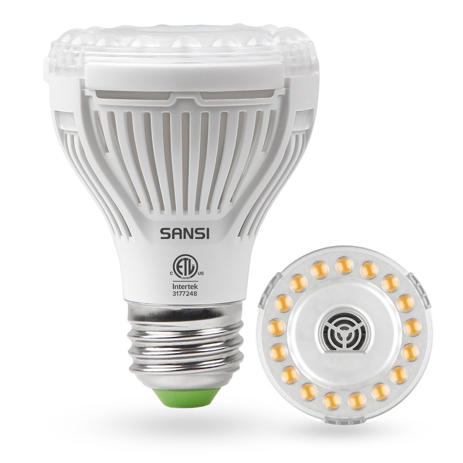 10W LED Grow Light Bulb replicates natural sunlight, suitable for all stages of growth