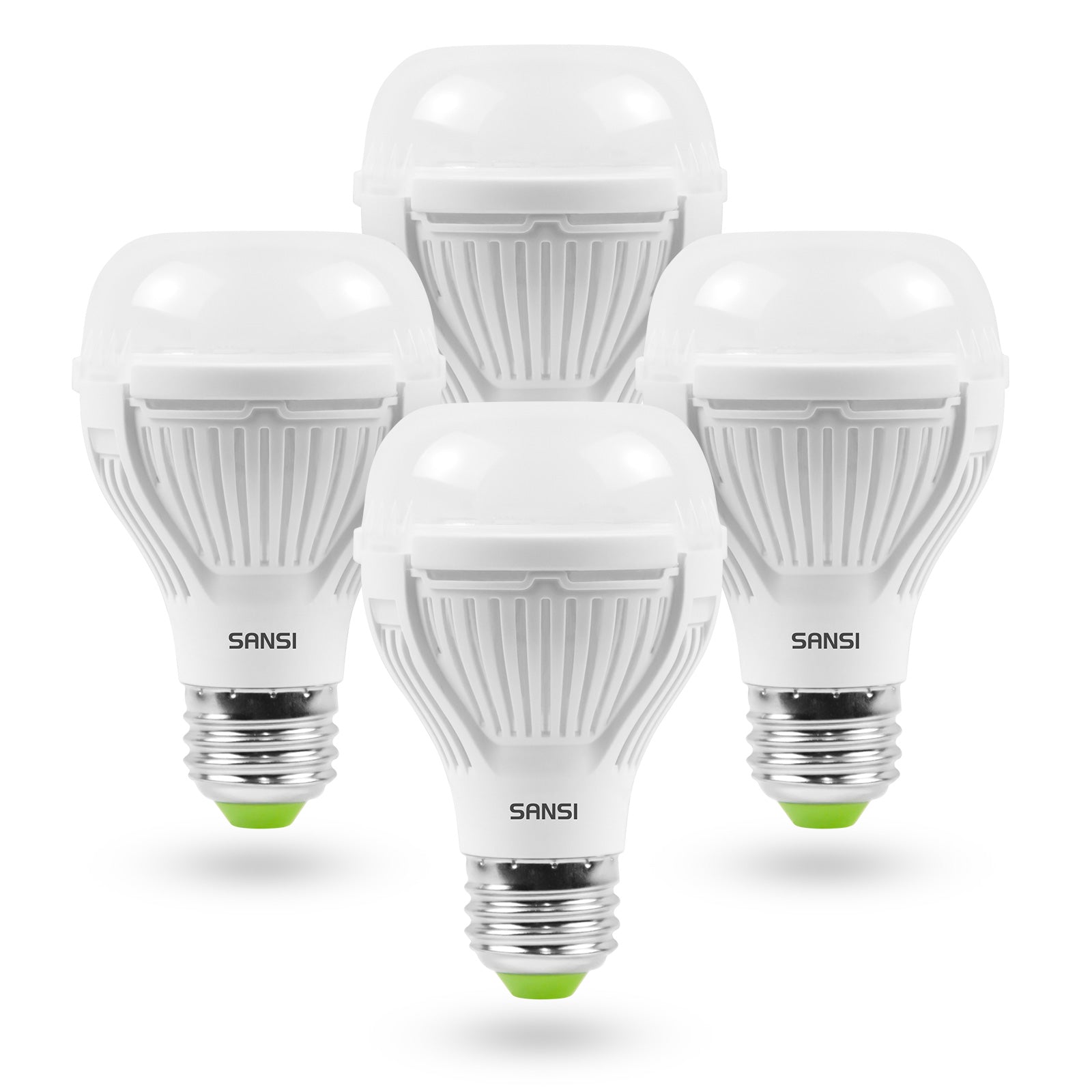 Upgraded A19 13W led light bulb with energy efficient for bedroom, 4 pack