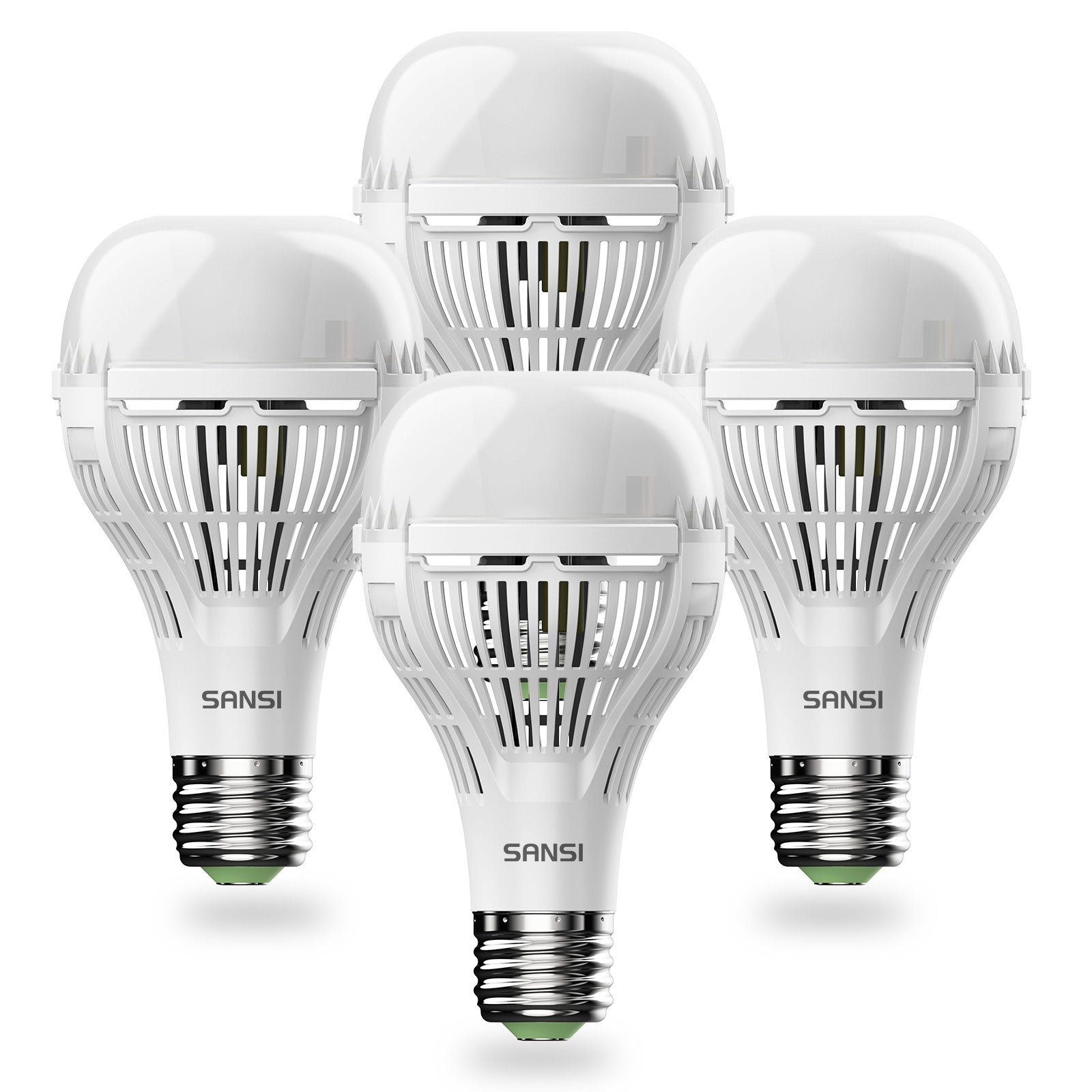 Upgraded A21 18W led light bulb with energy saving for your home,  4 pack