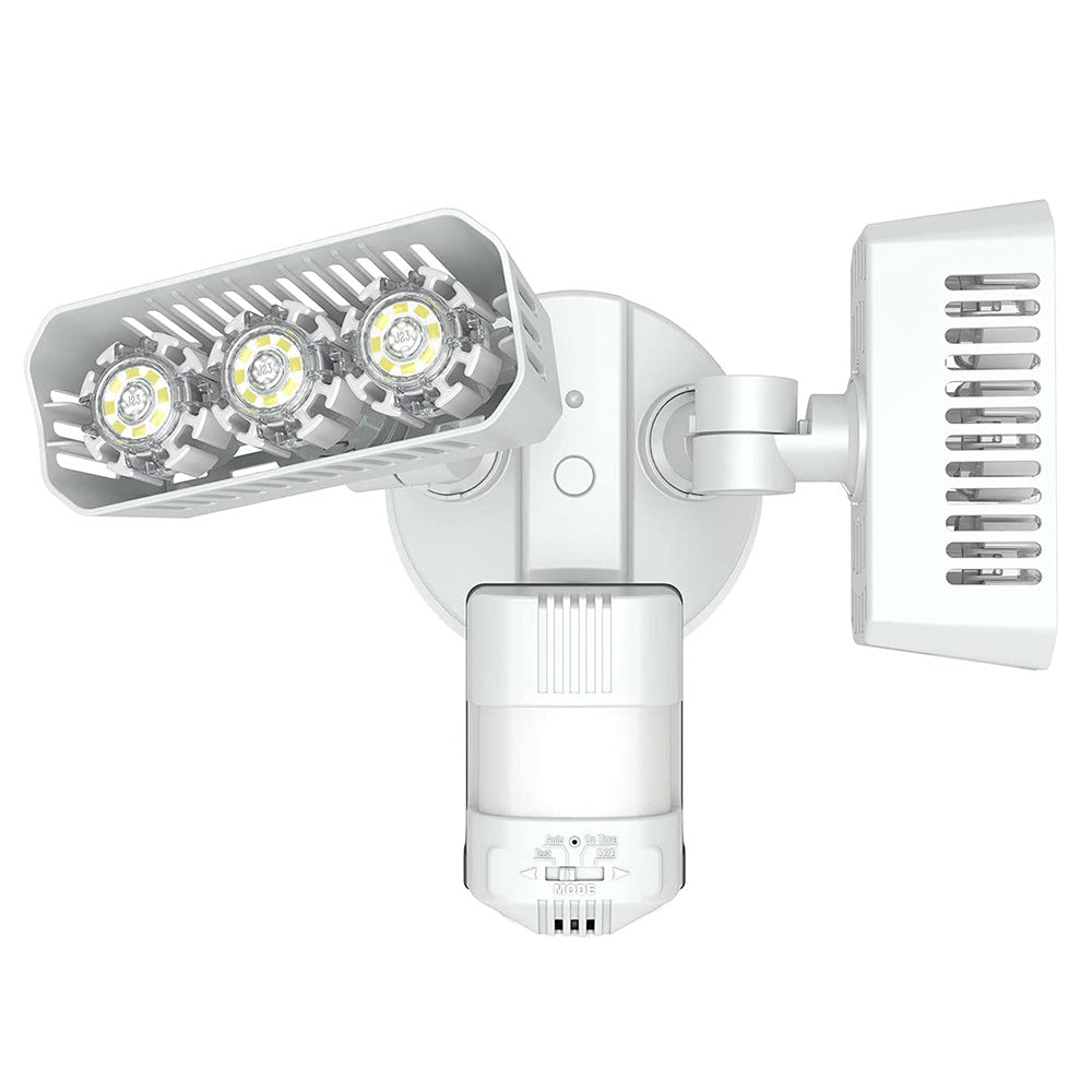 27W LED Security Light with the function of Dusk to Dawn and Motion Sensor, white