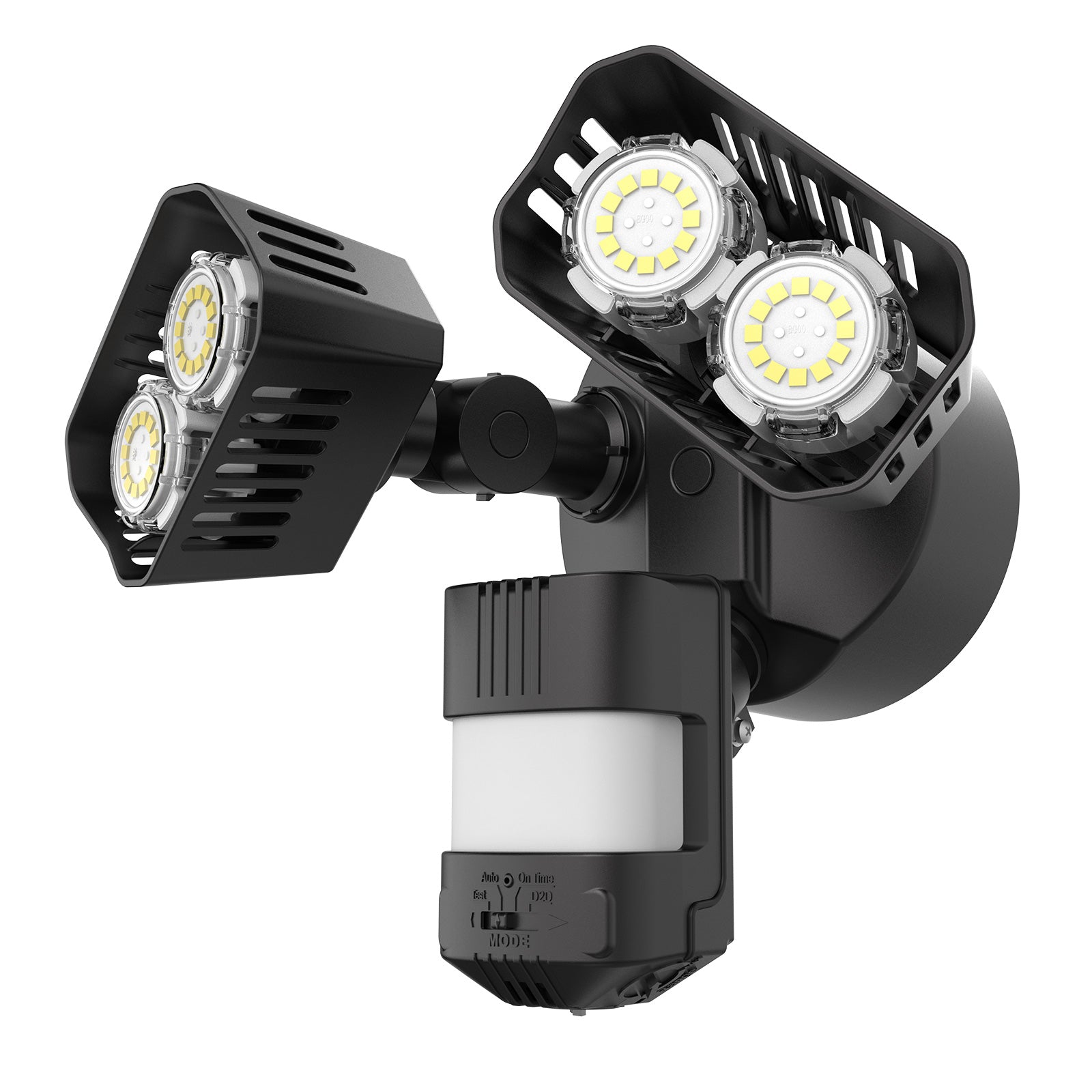 upgraded 28W LED Security Light with the function of Dusk to Dawn & Motion Sensor, black