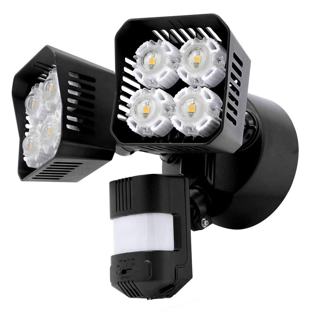 Square 36W LED Security Light (Dusk to Dawn & Motion Sensor)