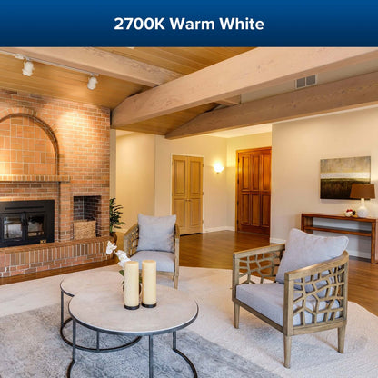 Upgraded A15 9W led light bulb has 2700K warm white