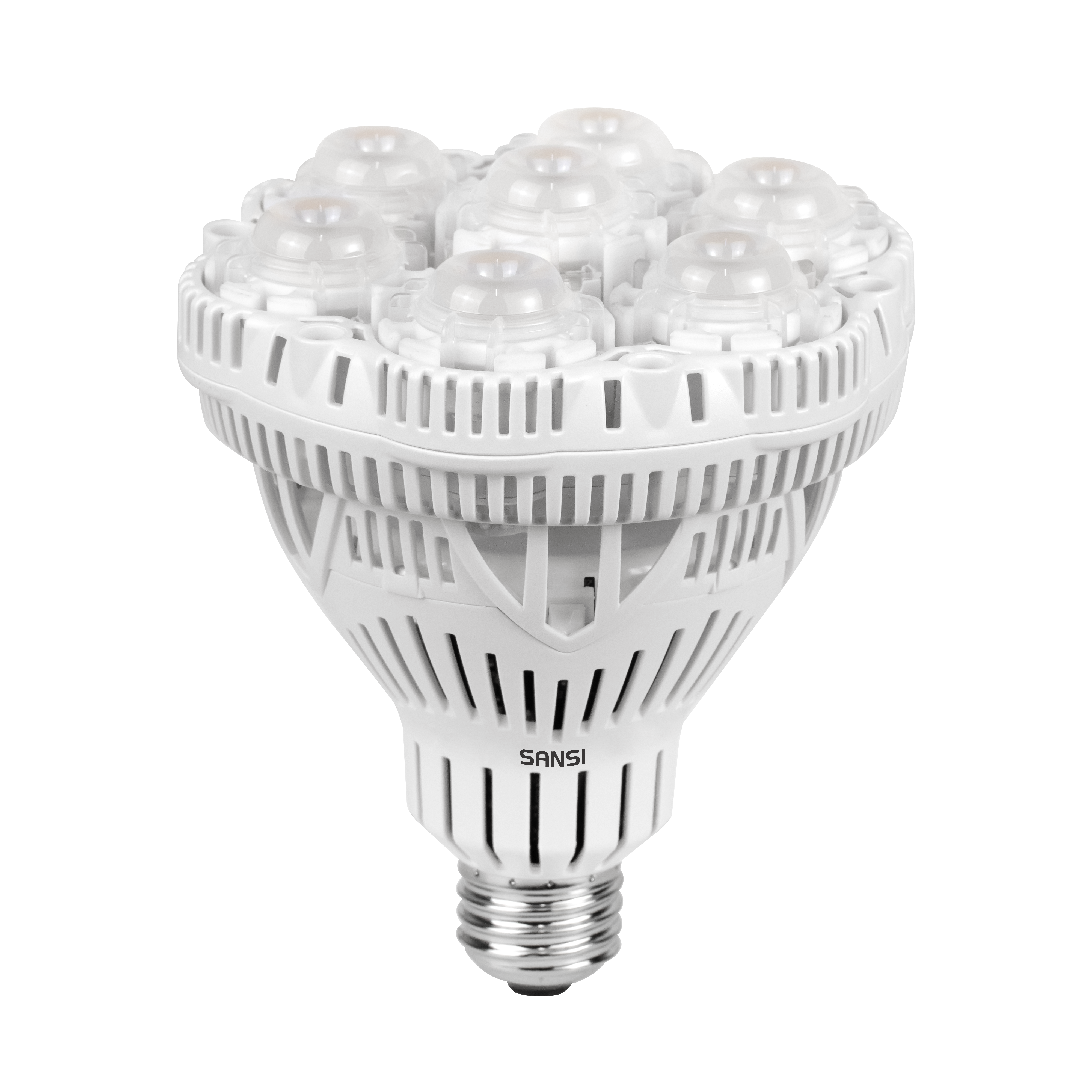 36W led grow light bulb with white light for high light plants indoor